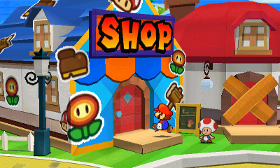 Screens Paper Mario 3D