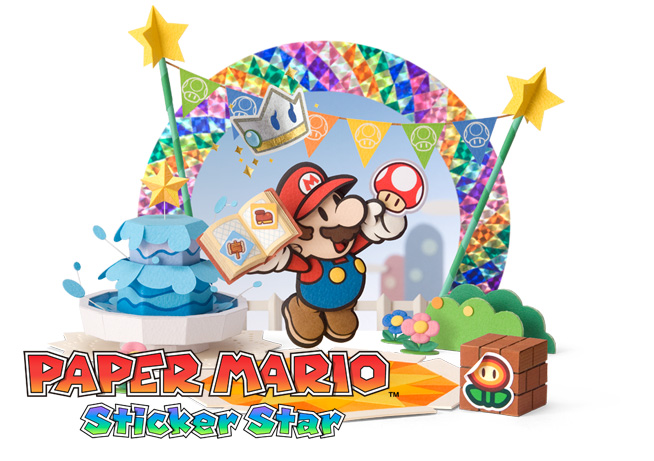 E3 2012 : vidéo Paper Mario - Sticker Star