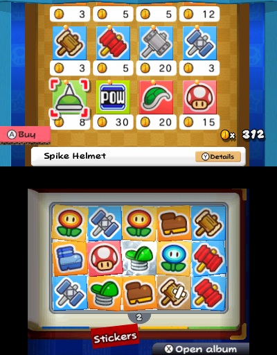 Screens Paper Mario : Sticker Star