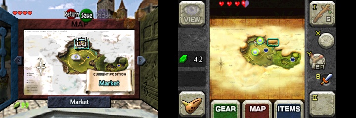 The Legend of Zelda OOT : comparatif 3DS-N64