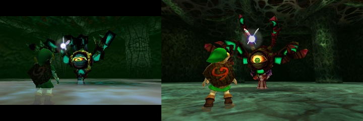 The Legend of Zelda OOT : comparatif 3DS-N64