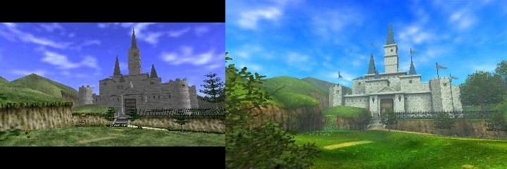 The Legend of Zelda OOT : comparatif 3DS-N64
