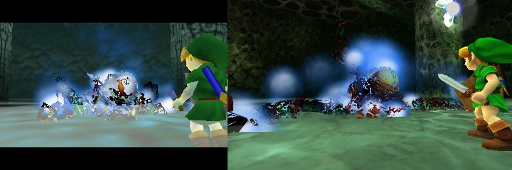 The Legend of Zelda OOT : comparatif 3DS-N64