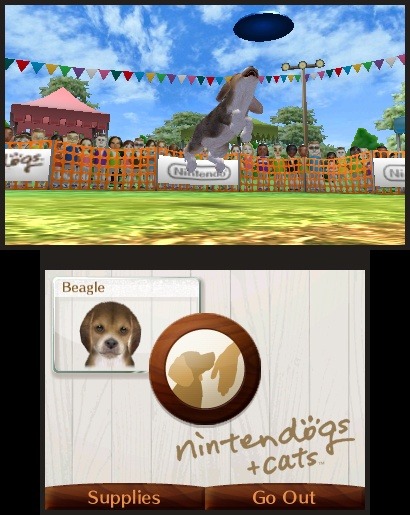 Nintendogs + Cats se niche sur 3DS