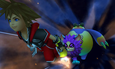 Screens Kingdom Hearts 3D