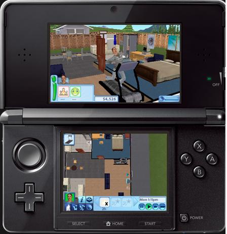 Les Sims 3 arrive sur Nintendo 3DS