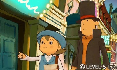 Professor Layton 3DS - Nuevas imagenes