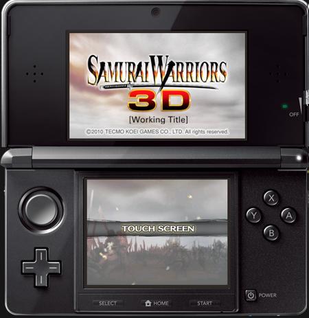 Samurai Warriors 3D: first images