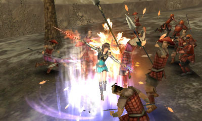 Samurai Warriors 3DS : quelques images