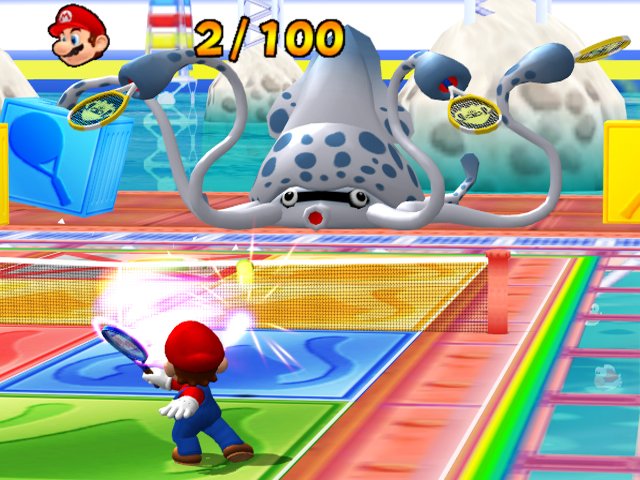 Mario Tennis s'éclate en images