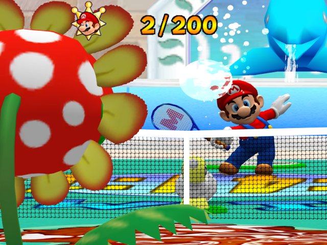 Jeu, set et match pour Mario Tennis