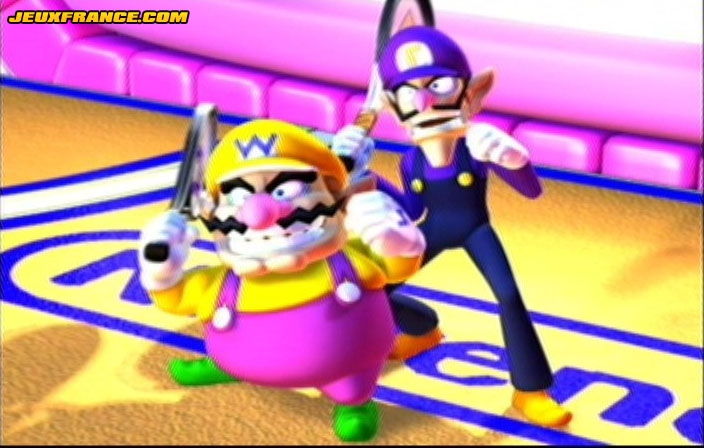 Mario Power Tennis : images maison