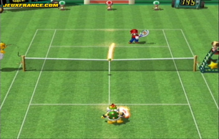 Mario Power Tennis : images maison