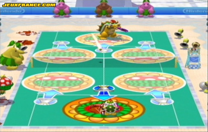 Mario Power Tennis : images maison