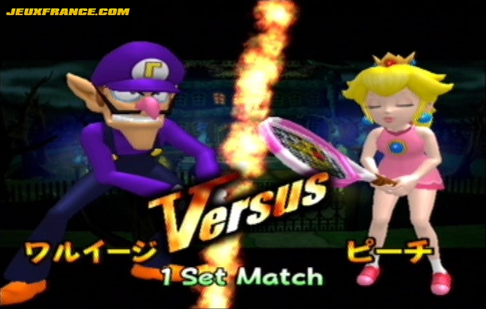 Mario Power Tennis : images maison