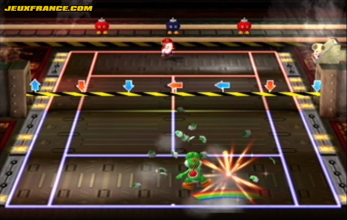 Mario Power Tennis : images maison