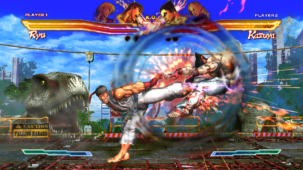 Captivate 2011: screens Street Fighter X Tekken