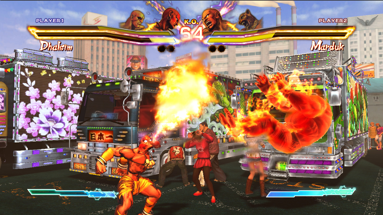 Screens Street Fighter X Tekken