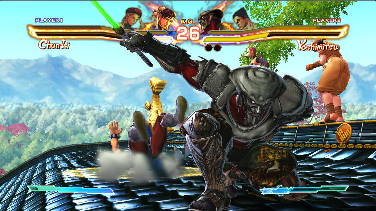 Screens Street Fighter X Tekken