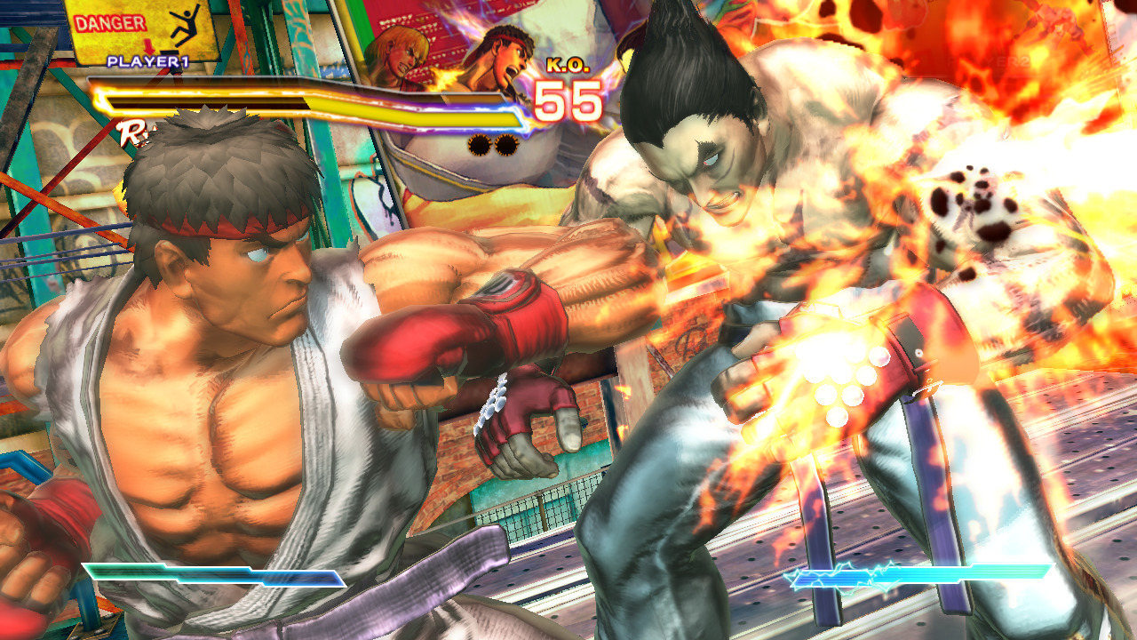 Screens Street Fighter X Tekken