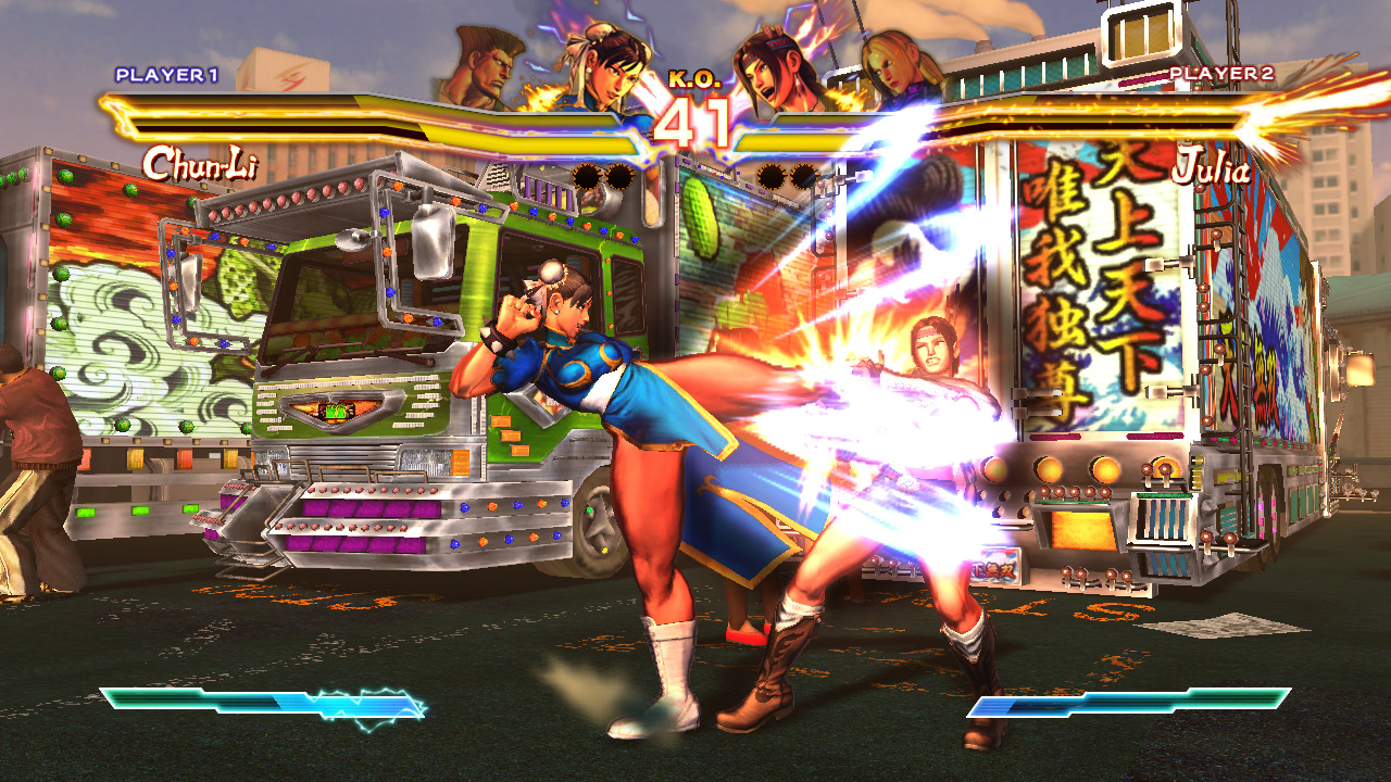 Screens Street Fighter X Tekken