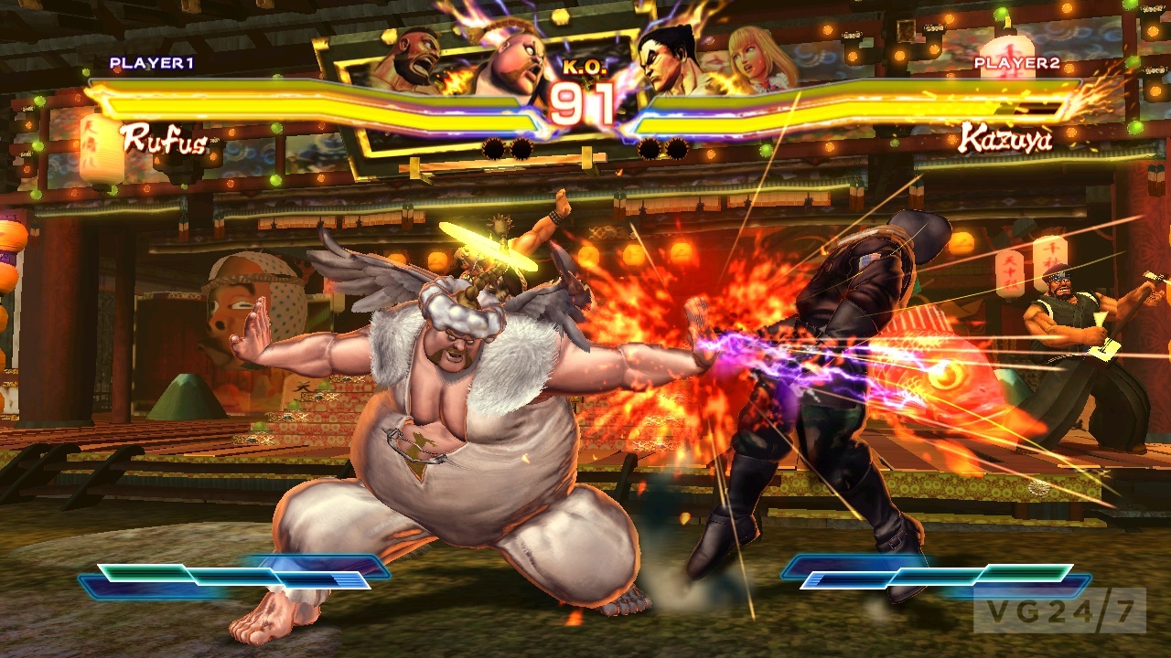 Screens Street Fighter X Tekken