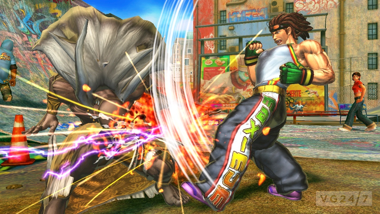 Screens Street Fighter X Tekken