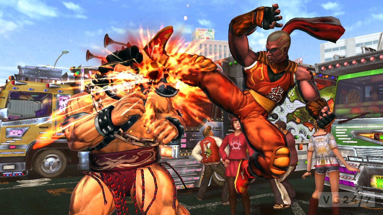 Screens Street Fighter X Tekken