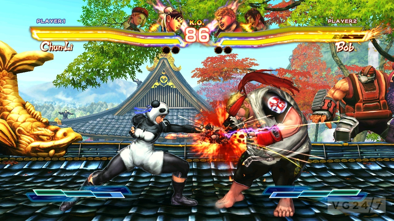 Screens Street Fighter X Tekken