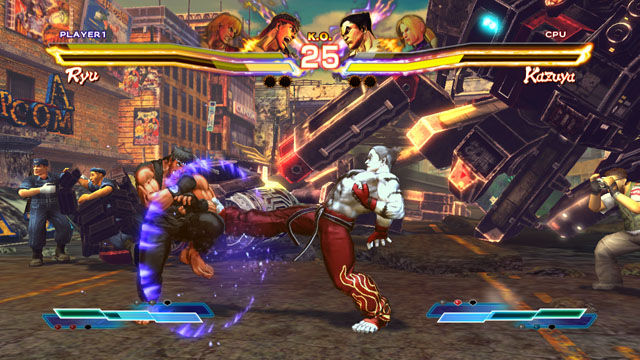 Screens Street Fighter X Tekken