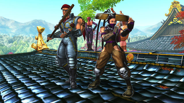 Screens Street Fighter X Tekken
