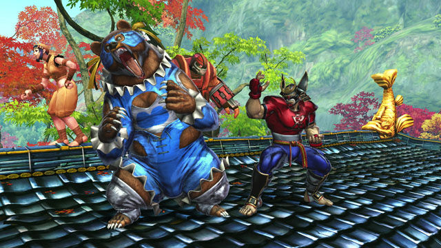 Screens Street Fighter X Tekken