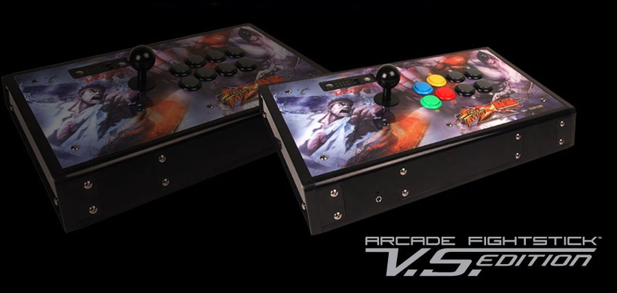 Street Fighter X Tekken : pad et sticks arcade