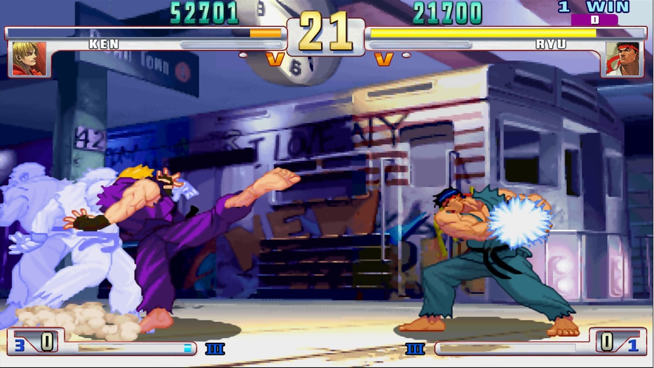 Screens Street Fighter III : Third Strike Online