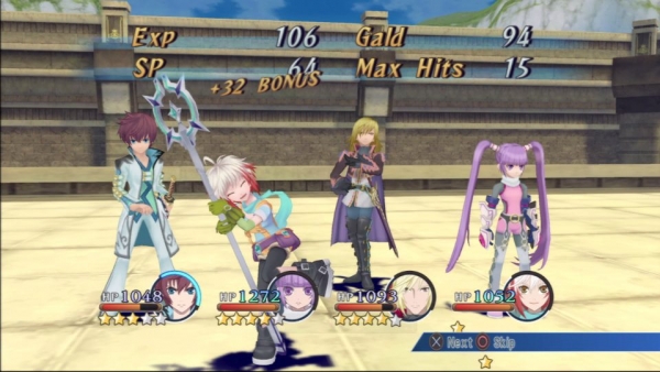 Screens Tales of Graces F