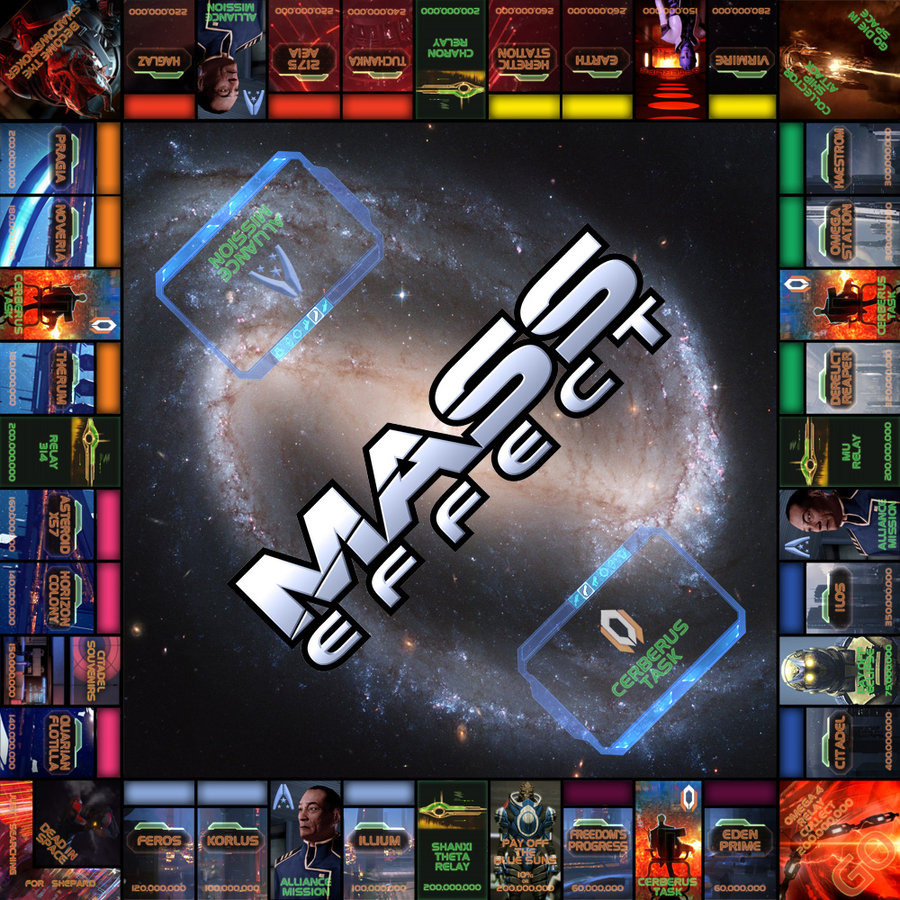 Un Monopoly spécial Mass Effect 