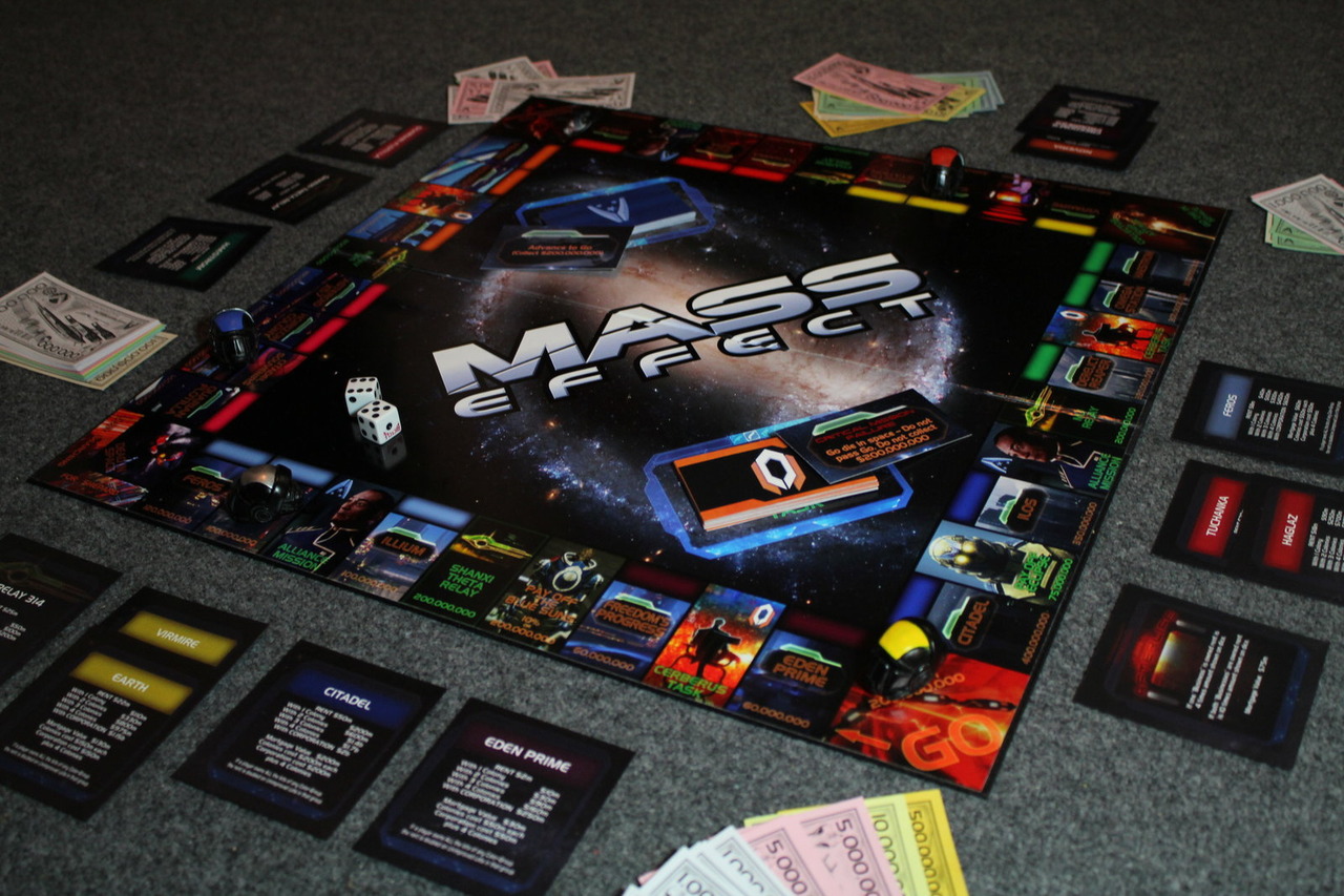 Un Monopoly spécial Mass Effect 