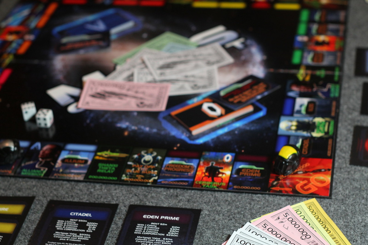 Un Monopoly spécial Mass Effect 