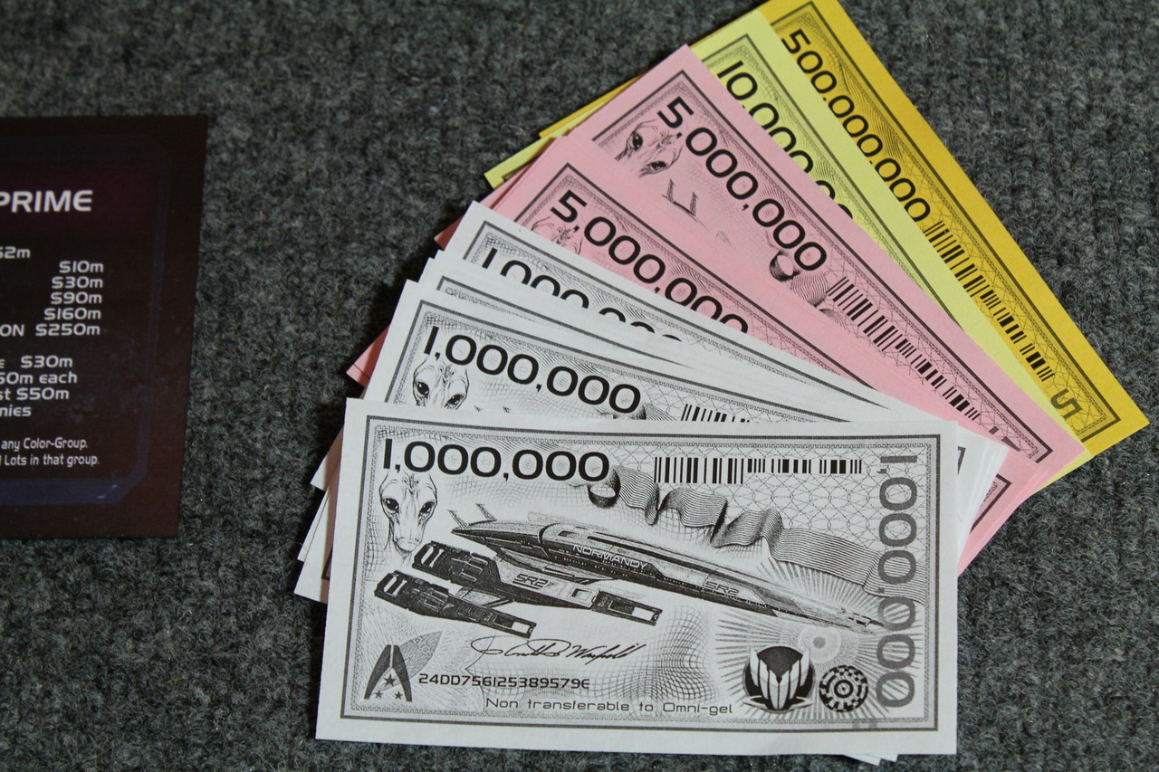 Un Monopoly spécial Mass Effect 
