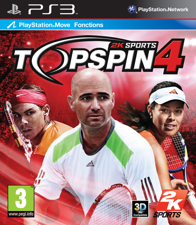 Top Spin 4: boxarts and release date