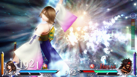 Dissidia 012 Final Fantasy : Yuna + costumes