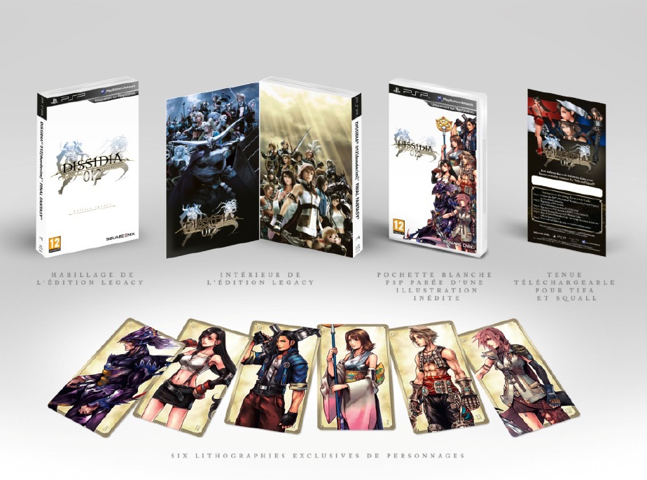Dissidia 012 FF : pas de version spéciale à l'avenir