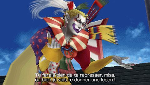 Dissidia 012 Final Fantasy : un mot sur la traduction