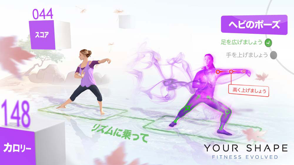 Your Shape Fitness Evolved : quelques images