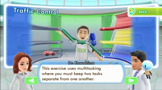 Dr. Kawashima Kinect: first images