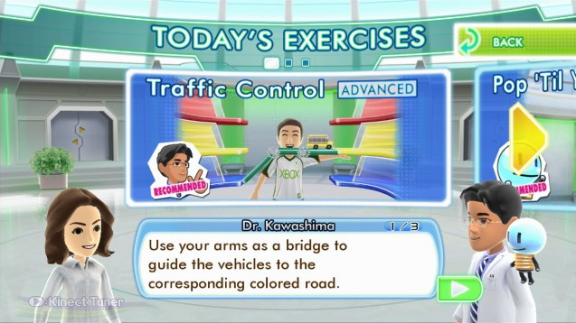 Dr. Kawashima Kinect: first images