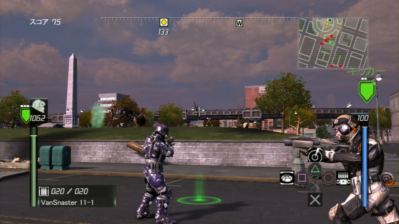 Screens Earth Defense Force : Insect Armageddon