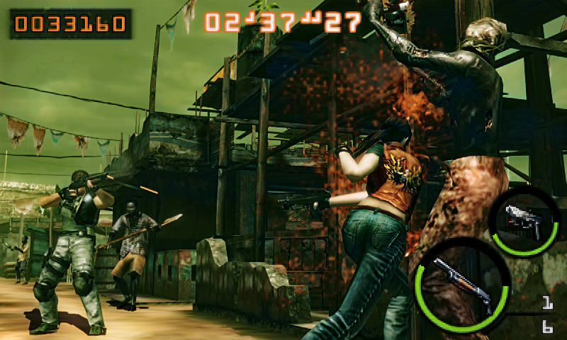 Captivate 2011 : images Resident Evil The Mercenaries 3D