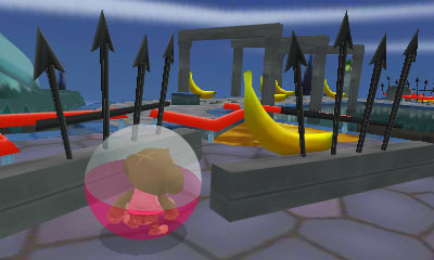 Screens Super Monkey Ball 3DS