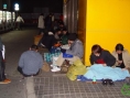 Shinjuku PSP Waiting line...